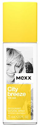 Mexx City Breeze For Her – Deodorant Natural Spray – Fruchtig-blumiges Deospray für den Sommer – 1er Pack (1 x 75ml)