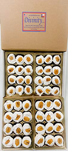48 Piece Divinity Gift Box (Half & Half Pecans) Old Fashioned Divinity, Just Like Home Made