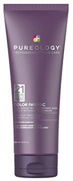 Pureology Color Fanatic, Treatment Hair Mask, 21 Benefits, For Colour-Treated Hair, Vegan Formulas, Sulphate Free for a Gentle Cleanse, 200 ml