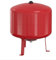 Ausdehnungsgefäß BASEFLEX für Zentralheizung - mit einer Sackmembran - Druck 6 Bar - Max. Mediumstemperatur 120 Grad - Fassungsvermögen 12 Liter - Rot (50L)