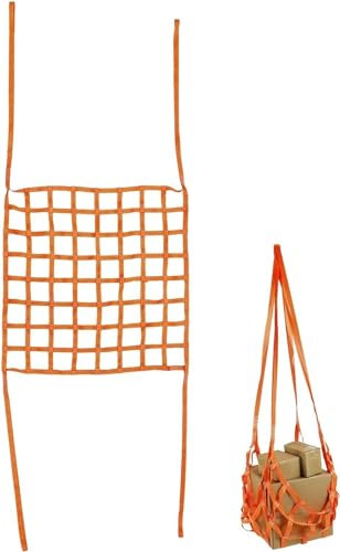 ZNBLSD Filet de Levage pour Camion, Ceinture de sécurité pour Filet de Levage, gréement de Filet de Levage de Construction, Dispositif d'opération de Levage de Traction Mobile (Taille : 1 X 1M/Mail
