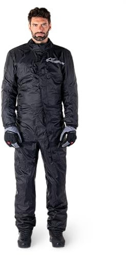 Alpinestars Regenkombi Hurricane Rain V2 Suit Regenschutz Regenanzug, BLACK, S