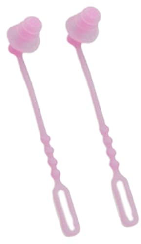 Celuicion Tappi per le orecchie da nuoto, tappi per le orecchie in silicone riutilizzabili per il nuoto, morbidi e comodi, per l'allenamento del nuoto, tappi per le orecchie alla moda per docce e