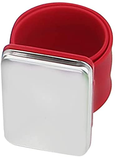 Magnetic Pin Holder Square Pin Cushion Square Pin Cushion with Arm Magnetic Pin Cushion with Silicone Wrist Strap Red