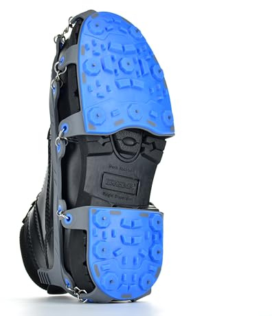 Ice Beast High-Pro, Heavy-Duty Industrial Grade Traction Aid for Walking on Snow and Ice, Size Small (1 Pair)