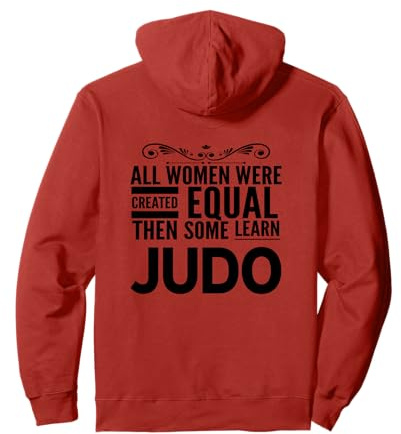 Sensei Japonais pour Apprendre Le Judo pour Femme Sweat à Capuche