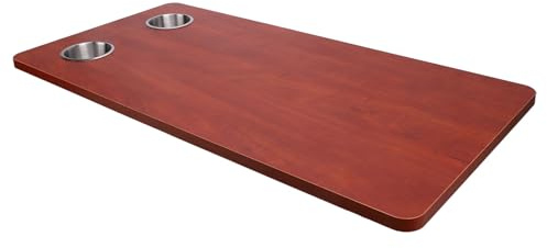 KUIDAMOS Marine Bordsskiva, Elegant Utseende Massivt trä Matbord för Husbilsbåt, Enkel Installation 31,5 X 15,7 Tum för Fritidsaktiviteter