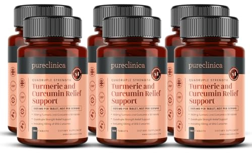 BigBuy Wellness - - Health | Beauty - Tablets Turmeric and Curcumin (6 uds) (Refurbished A+)