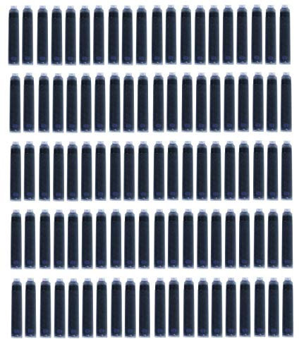 500 Füllerpatronen / Tintenpatronen / Farbe: blau