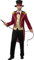 Funidelia | Disfraz Domador para hombre Domador, Circo, Original y Divertido - Disfraz para adultos y divertidos accesorios para Fiestas, Carnaval y Halloween - Talla XL - Rojo
