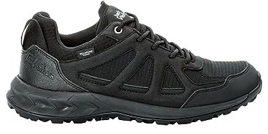 Jack Wolfskin Damen Woodland 2 Texapore Low W Wanderschuh, Black, 39 EU