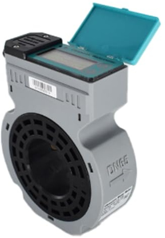 Yuattory Contatore per Acqua Ad Ultrasuoni Alimentato A Batteria DN65 RS485 Misuratore di Portata Digitale per Acqua IP68 Tipo Sandwich Alta Qualità Facile da Usare
