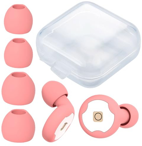 xowwyue Tappi per le orecchie con cancellazione del rumore, tappi per le orecchie da viaggio, in morbido silicone, a cancellazione del rumore, protezione 'udito per concerti, aereo, viaggi