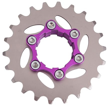 Javoryxh Ruedas Libres De Bicicleta Sola Velocidad Volante Bicicleta Ruedas Libres Piñón Bicicletas Resistencia Tensor para Carretera Volante Sola Velocidad