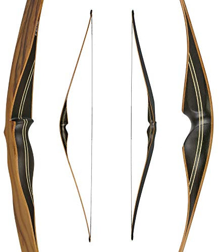 Jackalope by BODNIK Bows Hybridbogen Smoked Amber 60 Zoll 25-55 lbs Linkshand (Olive, 50 lbs)
