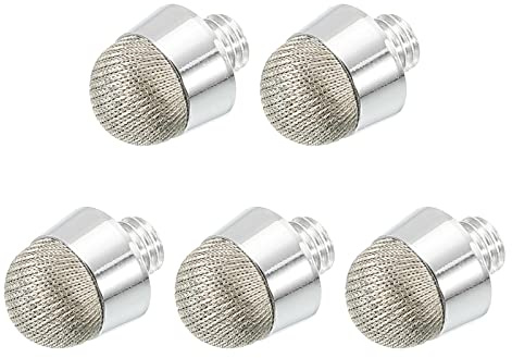 sourcing map 5pcs 8mm Stylus Pen Fiber Fine Tips Universal Replacement High Precision for 2 in 1 Stylus Pen Capacitive Touch Screen Devices