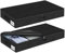 Kukikan Under Bed Storage Box with Lid 2 Pack, 12cm Slim Low Profile Underbed Clothes Organiser for Home, Blanket and Toy Storage Box Under Sofa and Cot, W/Sturdy Bottom/Sides, Foldable Thick Fabric