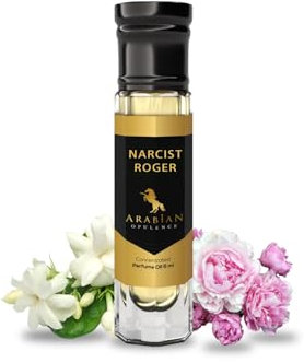 ARABIAN OPULENCE FR211 NARCISA BEAUTY Parfüm für Damen | Duftöl NARCISA BEAUTY Roll-On für Frauen | Langanhaltendes Parfüm | Reisegröße Alkoholfreier Konzentriertes Parfum Damen (6 ml)