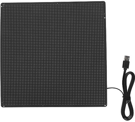 UPALDHOU LED -flexibel Skärm 64x64 Kontroll Av den Ljusa Applikationskontrollen Personlig Textanimation LED -display för Reklam Skyltar, Panel