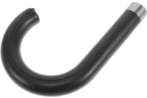 SHOWERORO Mango Resistente Instalación Fácil Negro de Repuesto de Plástico para Paraguas Plegable para Caminatas y Uso Diario