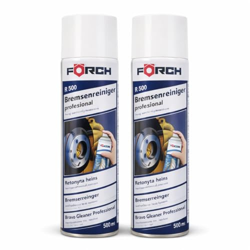 FORCH Limpia Frenos Profesional en Spray – R500 500 ml – Desengrasante Potente, Secado Rápido, Sin Residuos para Discos, Pastillas y Componentes Mecánicos (4)