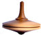 Knobelholz 3 Verschiedene kleine Kreisel Spin Top Kreisel, Apple Kreisel, Kinderkreisel für Kinder und Erwachsende
