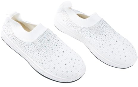 WRITWAA Vattentäta Barfotaskor för Löpare med Andningsbar Överdel Dämpad Sula Stretchiga Sneakers för Kvinnor för Långvarig Användning Resor