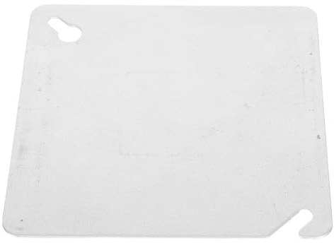 Hoement Coperchio Scatola di Giunzione Elettrica Quadrato in Ferro Zincato Piastra di Copertura per Scatola da Incasso e a Superficie Resistente All’Umidità per Uso Industriale e