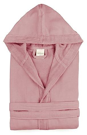 Morbidissimi Accappatoio Monoterry Cotone e Spugna per Uomo e Donna, Con Cappuccio, Cinturino e 2 Tasche, Morbido 230 gr/mq, Accappatoi J534