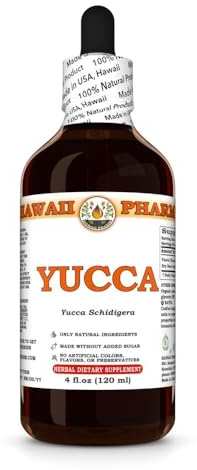 Yucca (Yucca Schidigera) Dry Root Tincture, All Natural, Vegan, Pure Liquid Extract - 4 fl.oz