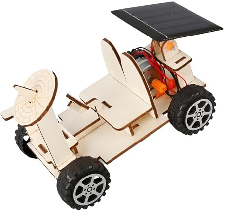 Modellino di nave spaziale in legno, per esperimenti fisici, aule, pratico giocattolo tecnico per bambini, progetti scientifici