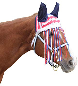 Derby Originals Reflective Mesh Fringe Fly Bonnet with 1 Year Warranty