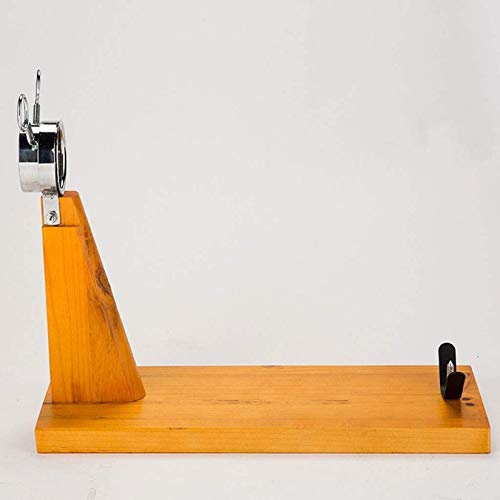 Wooden Ham Holder, Double Rivets Fixed Ham Spanish Art Ham Rack Fixed Slice Rack Ham Holder Stand