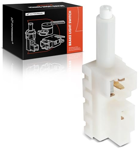 A-Premium Brake Light Switch Lamp Compatible with Buick Lesabre/Park Avenue 2000-2005 & Cadillac DeVille 2000-2005, Eldorado 2000-2002, Seville & Oldsmobile Aurora & Pontiac Bonneville, 4 Pins