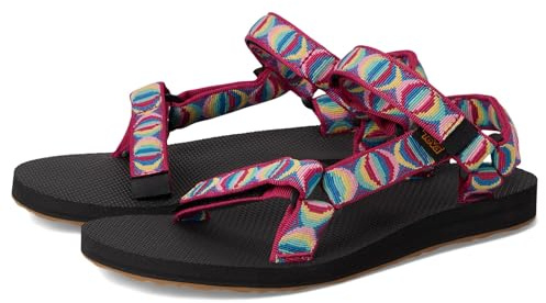 Teva Women's Original Universal Sport Sandal, Burst Blue Tile, 6 UK