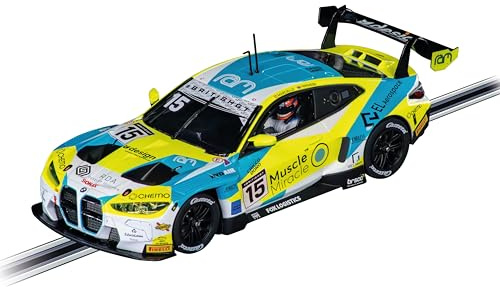 Carrera Digital 124 20023995 BMW M4 GT3 RAM Racing, No. 15 British GT 2024 1:24 Scale Slot Car With Working Front, Rear & Brake Lights I Suitable For Ages 10 Years+