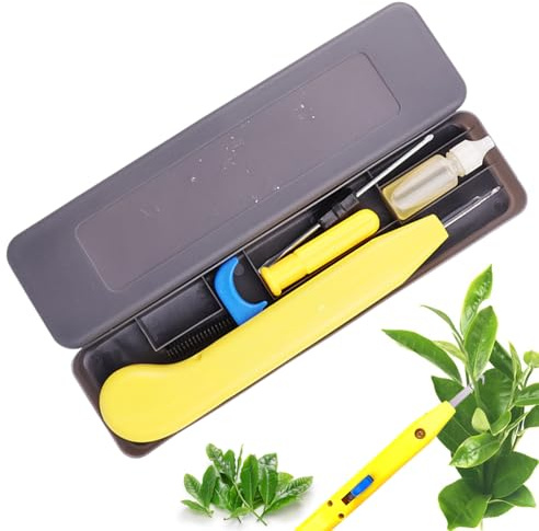 Cesoia per potatura - Taglia piante portatile | Taglierina da giardino a testa curva, trimmer portatile per tagliare il tè, ramo, floreale, rosa, arbusto, giardiniere e fiorista