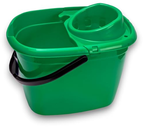 Robert Scott Green Mop Bucket & Wringer - 1x12ltr