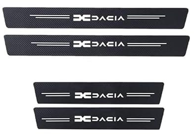 QFYANXUAN 4PCS Car Door Sill Protector for Dacia Duster 3 2024 2025, Door Protector Guard, Threshold Protective Film Car Accessories