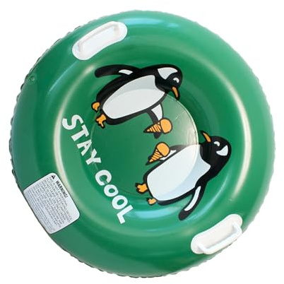 Jukeoiu Traîneau à Neige Gonflable Robuste pour – Jouets d'hiver pour Les activités de Sauvetage, Luge, Sport, Plage, Aventure, Jardin, Patinage, Ski, pêche, Sable de Noël