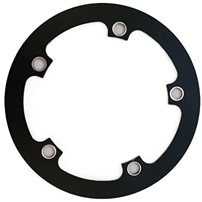 QIULKU Chainring,Chainrings for Bikes 130BCD Protect Cover 38T 39T 42T Aluminum Alloy Road Bike Chain Ring Chainring Guard Folding Bicycle Parts(130 BCD 39T)