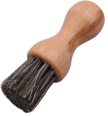 1 Pc Spazzola per Pulire i Funghi,Spazzola per Piatti in Legno Spazzola in Legno di Faggio,Spazzole per Pulizia con Setole Morbide per Pulire le Verdure,Pentole e Stoviglie,Resistente al Calore