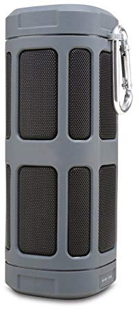 Columna Portátil con Altavoz Inalámbrico Bluetooth De 16 Vatios para Deportes Al Aire Libre con Panel Remoto, Soporte para Bicicleta, Función De Banco De Energía Incorporada