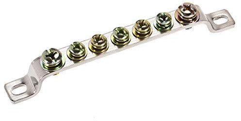 Barra di connessione per morsettiera a 7 posizioni.