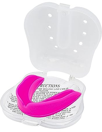 Mouthguards for Sports Gum Shield Kids Professional Mouth Guard Boxing Jaw Protection Slim Fit with Case Rugby Martial Arts Judo Karate MMA Muay Thai Hockey Football Sport Mouthguard Adults Men Junior