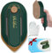 Travel Mini Iron, 2 In 1 180° Rotatable Handheld Iron, Portable Foldable Iron Steam with Dry and Wet Ironing for Clothes, Small Size Plancha De Ropa Heat Press for Home Business(Dark Green)