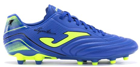Joma Aguila 2404 FG AGUW2404FG Scarpe da Calcio Uomo Royal/Fluor Green, 44 EU, Blu, 44 EU