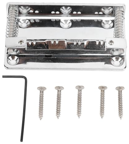 Mandolin Bridge Premium Cr Alloy Metal 8 String Mandolin Bridge Remplacement de la mise à niveau professionnel pour 8 cordes Mandolin Musical Instrument Accessoires