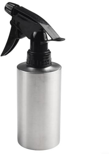 Bottiglia spray olio 250 ml, nebulizzatore per olio d'oliva, aceto, salsa di soia, a prova di perdite, cucinare, cuocere, grigliare, insalata, gadget da cucina facili da pulire, argento