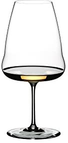 Riedel Winewings - Bicchiere da vino Riesling con gambo singolo, colore: trasparente